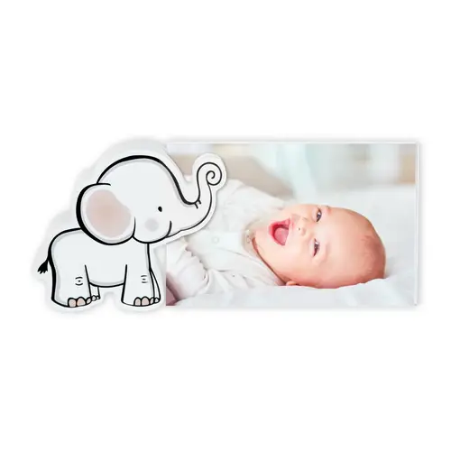 ZEP Ulisse, 10x15 cm, aus Acryl und Holz Baby-/Kinderrahmen, zum Stellen