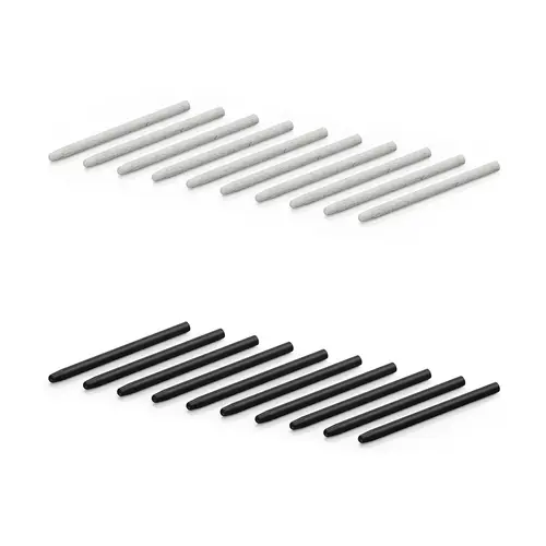 Xencelabs 20er Pack Combo Stiftspitzen 10 Standard Pen Nibs/10 Felt Pen Nibs