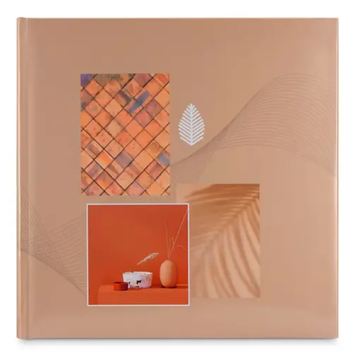 Hama Singo II Terracotta, 30x30 cm Buchalbum, beige, mit 100 weißen Seiten