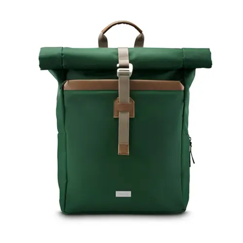Hama Silvan Laptop-Rucksack grün bis 41cm (16,2') Rolltop, nachhaltig"