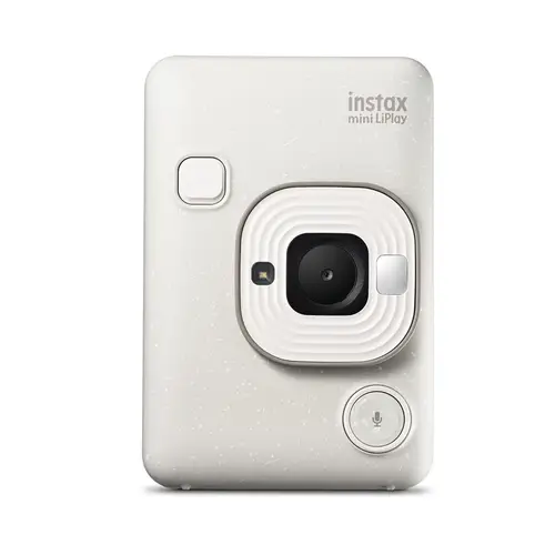 Fujifilm Instax Mini LiPlay misty white Sofortbildkamera inkl. Micro-USB-Kabel
