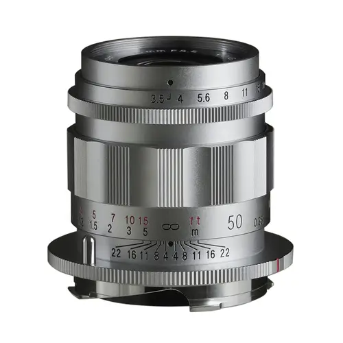 Voigtländer APO-Lanthar Typ II 3,5/50 mm silber, VM Objektiv