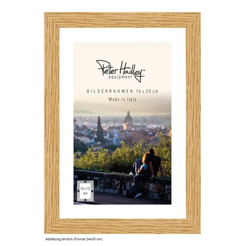 Peter Hadley Vero 24x30 cm eiche, Natur-Holzrahmen