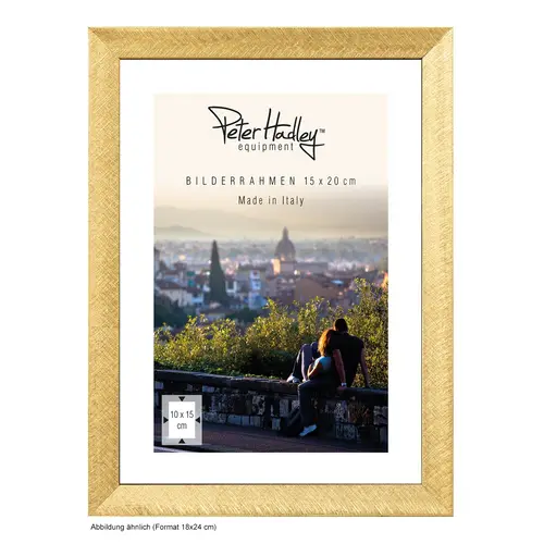 Peter Hadley Gela 18x24 cm gold, Holzrahmen