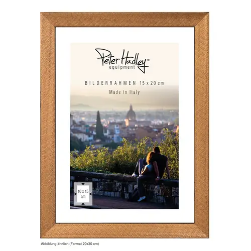 Peter Hadley Gela 20x30 cm bronze, Holzrahmen