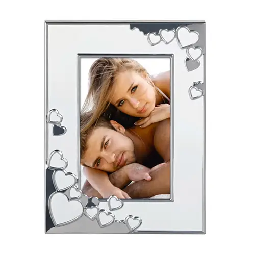 Hama Cape Coral weiß, 10x15 cm, Portraitrahmen, aus Metall