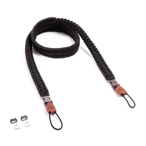 C-Rope Traveler Paracord silent black 100 cm Kameragurt