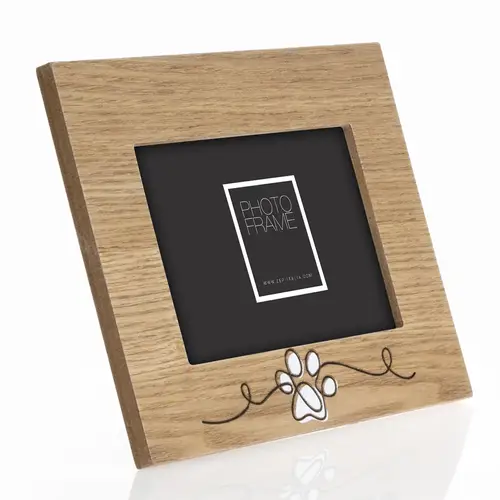 ZEP Manolo 10x15 cm Querformat, braun, Tischrahmen aus Holz zum Stellen