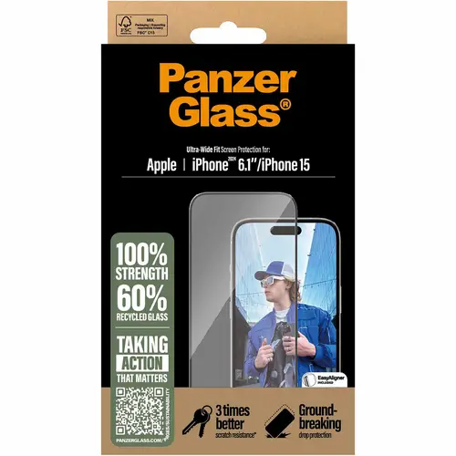 PanzerGlass SP iPhone 16 UWF Displayschutzglas