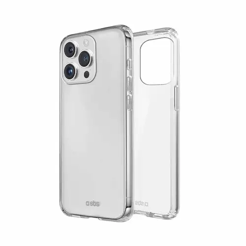 SBS Skinny Cover iPhone 16 Pro Max transparent, Smartphone-Hülle