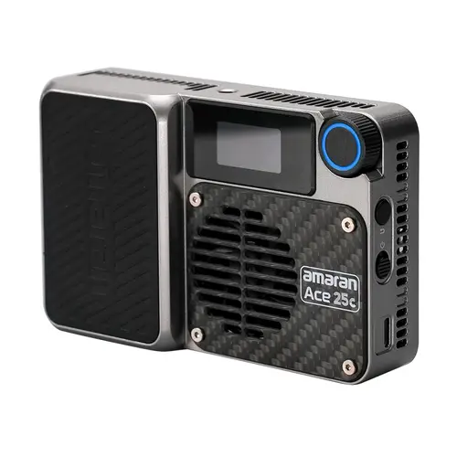 Amaran Ace 25c Silver RGBWW-LED Kameraleuchte