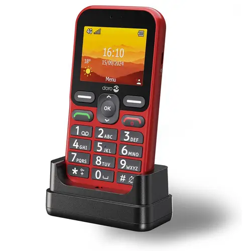Doro Leva L10 Mobiltelefon rot