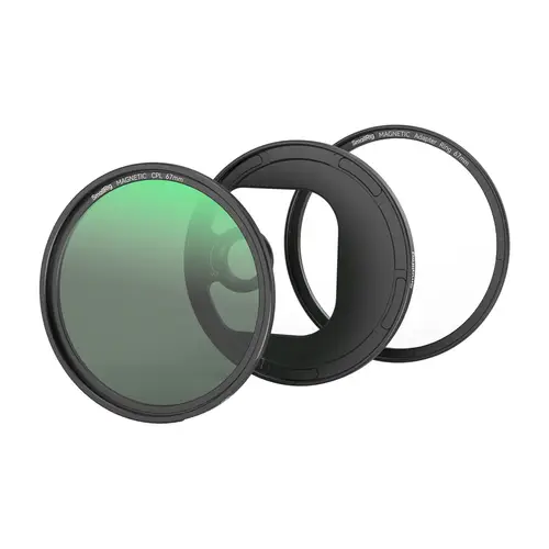 SmallRig 4727 Attachable CPL Filter mit M-Mount Filter Adapter 67 mm