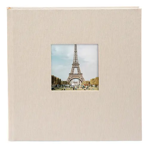 Goldbuch Bella Vista Memoalbum sandgrau, für 200 Fotos 10x15 cm
