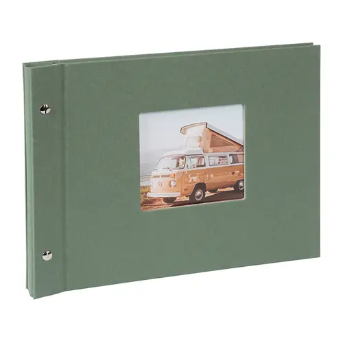 Goldbuch Bella Vista 30x25 cm, 40 weiße Seiten, artischocke, Schraubalbum