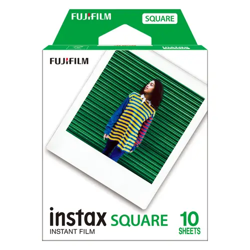 Fujifilm Instax SQUARE Film 10 Aufnahmen Sofortbildfilm