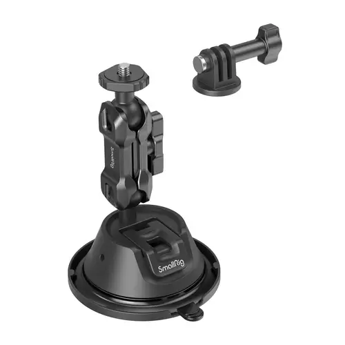 SmallRig 4193 SC-1K Portable Suction Cup Mount Support for Action Cams, Saugnapf