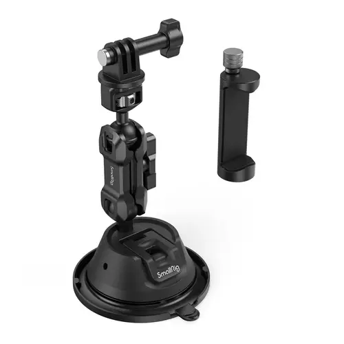 SmallRig 4275 SC-1K Portable Suction Cup Mount Support Kit, Saugnapf+Handyhalter