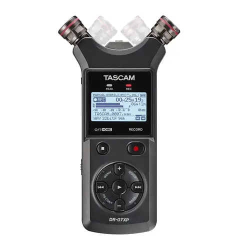 Tascam DR-07XP Stereo-Audiorecorder und USB-Interface