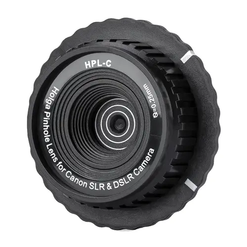 HOLGA PinholeLens Canon FD EF-Mount, Objektiv für Canon (D)SLR Kamera