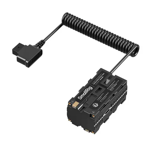 SmallRig 4884 D-Tap multifunktionales NP-F Dummy-Batterie-Stromkabel