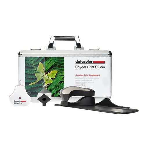 Datacolor Spyder Print Studio, Set mit SpyderPrint+Cube+SpyderPro im Koffer