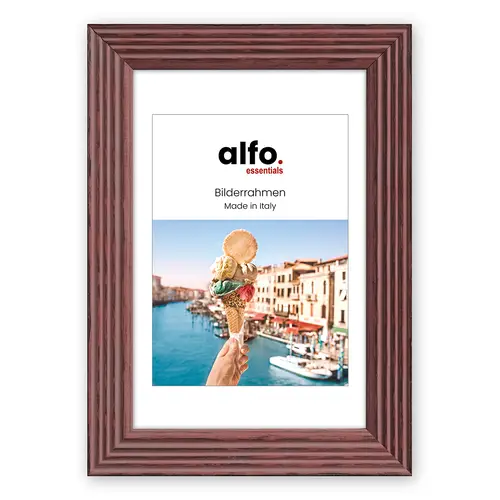alfo. Arezzo 20x30 cm rot, Holzrahmen