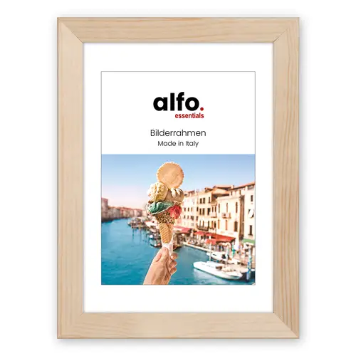 alfo. Nina 30x30 cm natur m. Ppt 15x15 cm, Holzrahmen