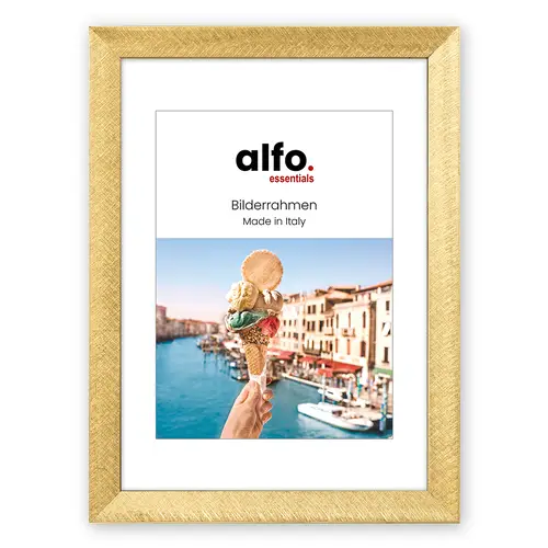 alfo. Gela 24x30 cm gold, Holzrahmen