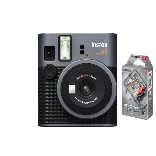 Fujifilm Instax Mini 41 PH EX D, schwarz Sofortbildkamera