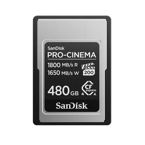 SanDisk PRO-CINEMA CFexpress 480 GB Type A Speicherkarte
