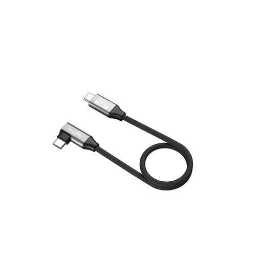 SmallRig 5075 USB-C-Datenkabel, gerade auf abgewinkelt, 35 cm 40 Gbit/s+240W+8K