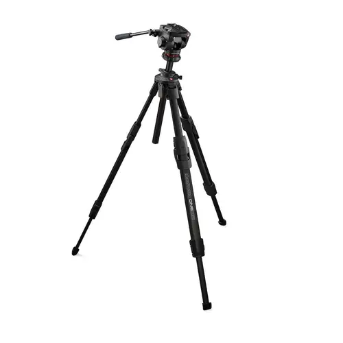 Manfrotto One Alu Stativ 500X Fluid-Kopf