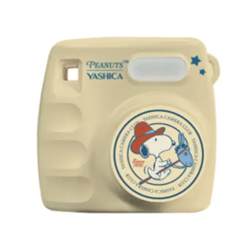 YASHICA x Peanuts Mini cream Digitalkamera