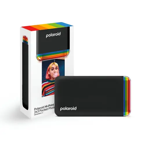 Polaroid HiPrint 2x3 Gen 2 schwarz Fotodrucker