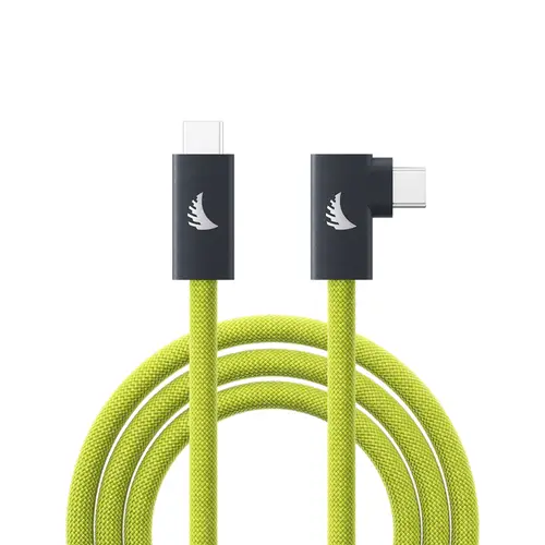 Angelbird USB-C 3.2 Right-Angle Lime Solid FlexTether Cable 4,5m, 240W
