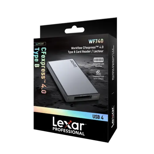 Lexar WF740 Workflow PRO Reader Type B CFexpress 4.0 USB 4