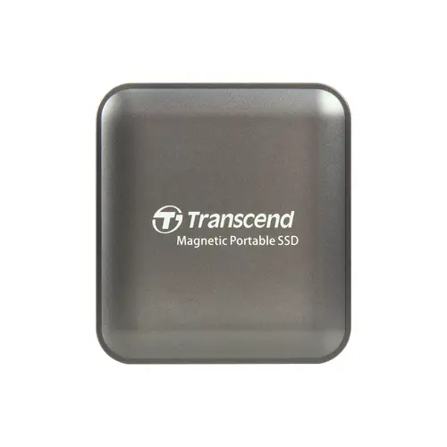 Transcend ESD420C Portable SSD 2 TB, externe SSD Festplatte, MagSafe, grau