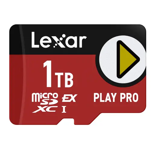 Lexar PLAY Pro microSDXC 1TB Express up to R900/W600MB/s (104MB/s with UHS-I)