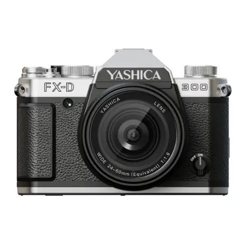YASHICA FX-D 300 Digital Film Simulation Camera, Filmsilhouettekamera