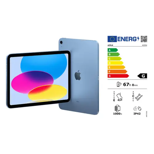 Apple iPad 11 Wi-Fi 128 GB blau 11.Gen Tablet (A3354) 11. Generation