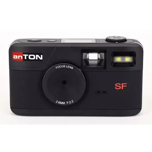 anTON K1 Screen Free schwarz, dig.Kamera ohne Display, inkl. 4GB Micro SD Karte