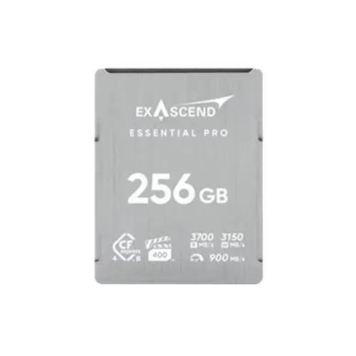 Exascend Essential Pro CFexpress 256 GB Type-B 4.0, 3700 MB/s, Speicherkarte