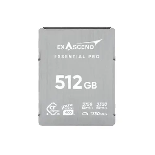 Exascend Essential Pro CFexpress 512 GB Type-B 4.0, 3750 MB/s, Speicherkarte