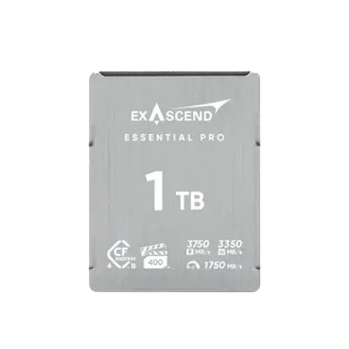 Exascend Essential Pro CFexpress 1 TB Type-B 4.0, 3750 MB/s, Speicherkarte