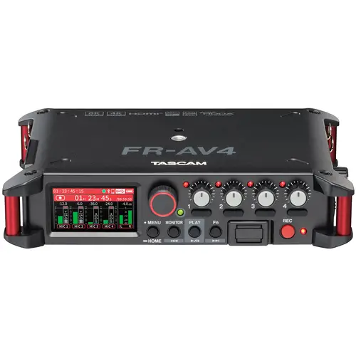 Tascam FR-AV4  Professioneller 4-Kanal- Audiorecorder