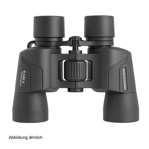 OM SYSTEM 8-16x40 S Fernglas schwarz inkl. Tasche und Trageriemen