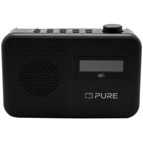 Pure Elan One2 portables DAB+/FM Radio mit Bluetooth 5.1, schwarz