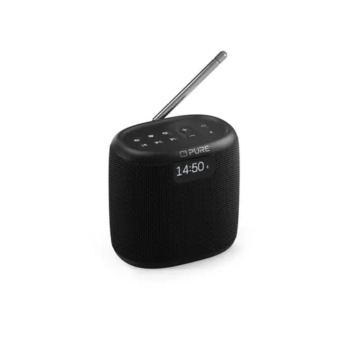 Pure Woodland Mini, schwarz, Outdoor-Lautsprecher/Radio