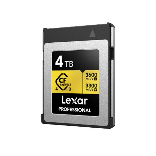 Lexar CFexpress 4 TB PRO Type B GOLD 4.0 Serie R3600/W3300 MB/s